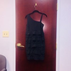 ❌ SOLD ❌ Black Ruffles Dress